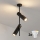 Brilagi - LED RGBW димируема лампа на тръба BRANCH 2xGU10/6,5W/230V 2700-6500K черна