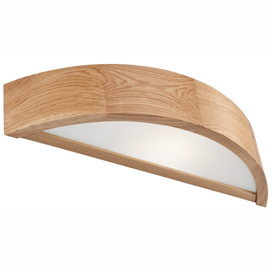 Brilagi - LED RGBW димируемо настенно осветително тяло CARVALHO 1xE27/9W/230V 2700-6500K Wi-Fi дъб