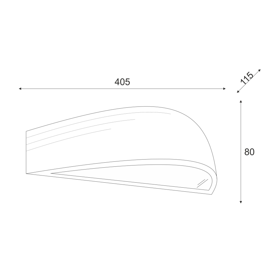 Brilagi - LED RGBW димируемо настенно осветително тяло CARVALHO 1xE27/9W/230V 2700-6500K Wi-Fi дъб