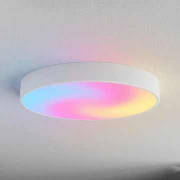 Brilagi - LED RGBW Димируема таванна лампа CLARE 5xE27/9W/230V 2700-6500K pr. 60 cm Wi-Fi бяла