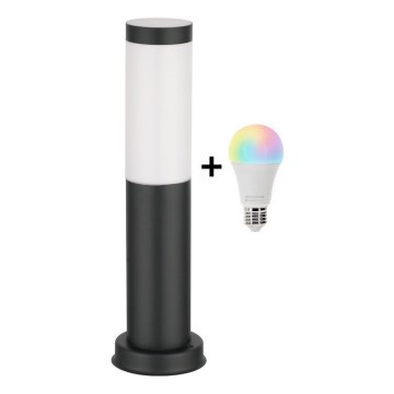 BRILAGI - LED RGBW Димируема външна лампа NOVA 1xE27/12W/230V 2700-6500K IP44 40 cm черна