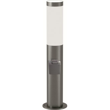 Brilagi - LED RGBW димируема външна лампа с патрон ELIA 1xE27/6,5W/230V 2700-6500K IP44 Wi-Fi 50 cm матов хром