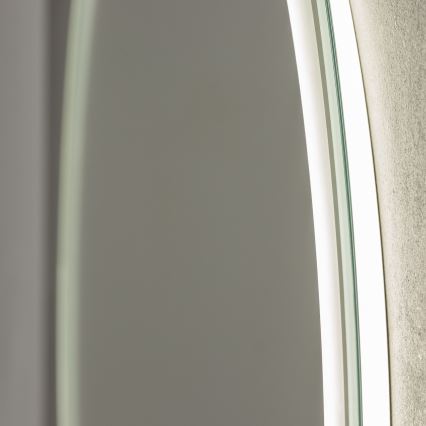 Brilagi - LED RGBW подгряващо огледало за баня AVA PRO LED/18W/230V Ø 60 cm IP44 CRI 90 димируемо + CCT