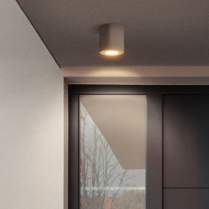 Brilagi - LED RGBW димируемо осветително тяло за баня MIA 1xGU10/4,8W/230V 3000K 84x80 mm бежово IP54 + дистанционно управление
