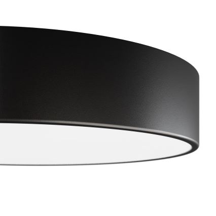 Brilagi - LED RGBW димируемо таванно осветително тяло за баня CLARE 1xE27/9W/230V 2700-6500K диаметър 20 см IP54 Wi-Fi черно