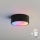 Brilagi - LED RGBW димируемо таванно осветително тяло CLARE 1xE27/9W/230V 2700-6500K диаметър 20 см Wi-Fi черно