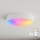 Brilagi - LED RGBW димируемо таванно осветително тяло CLARE 3xE27/9W/230V 2700-6500K Ø 40 см Wi-Fi бяло