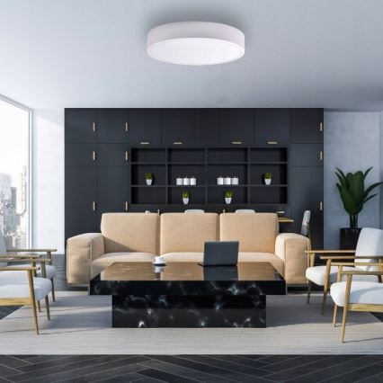 Brilagi - LED RGBW Димируема таванна лампа CLARE 5xE27/9W/230V 2700-6500K pr. 60 cm Wi-Fi бяла