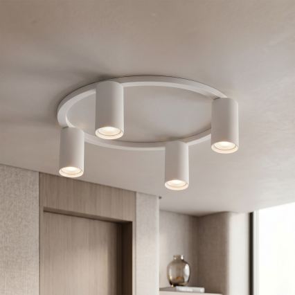 Brilagi - LED RGBW димируем таванен плафон SELE 4xGU10/6,5W/230V 2700-6500K бял