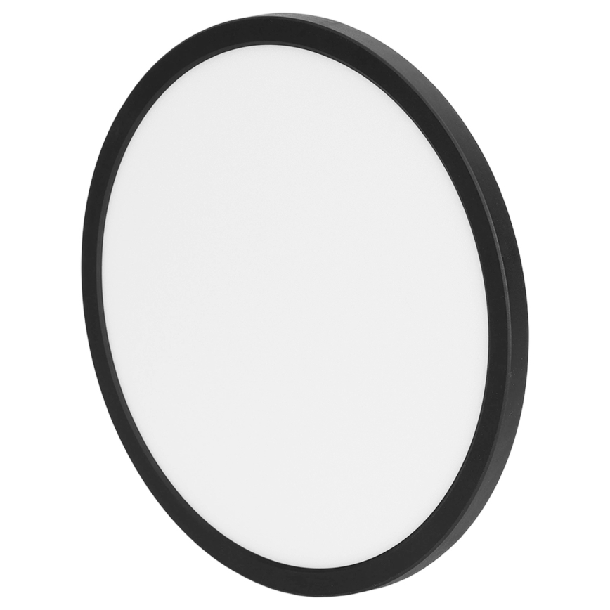 Brilagi - LED RGBW Димируемо таванно осветително тяло VIBE LED/24W/230V 3000-6500K диам. 29 см черно + дистанционно управление