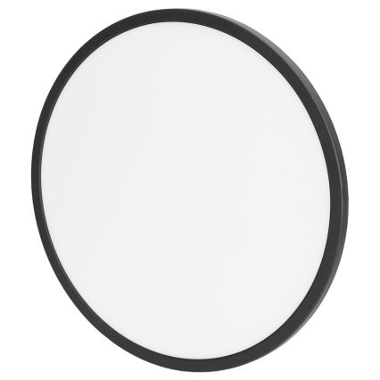 Brilagi - LED RGBW димируемо таванно осветително тяло VIBE LED/36W/230V 3000-6500K черно + дистанционно управление