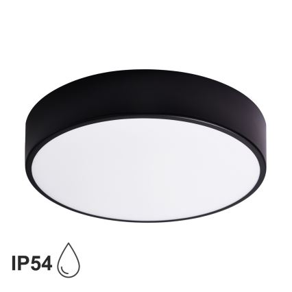 BRILAGI - LED RGBW димируемо таванно осветително тяло за баня CLARE 3xE27/12W/230V 2700-6500K Ø 40 см IP54 черно