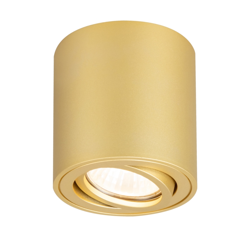 Brilagi - LED RGBW димируемо точково осветително тяло MIA 1xGU10/4,8W/230V 3000K 84x80 mm златисто + дистанционно управление