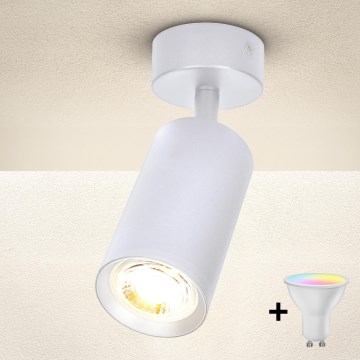 Brilagi - LED RGBW димируемо точково осветително тяло SELE 1xGU10/6W/230V 3000K бяло
