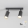 Brilagi - LED RGBW димируемо точково осветително тяло SELE 2xGU10/4,8W/230V 3000K черно/златисто + дистанционно управление