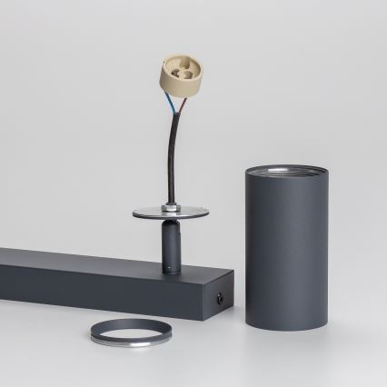 Brilagi - LED RGBW димируемо точково осветително тяло SELE 2xGU10/4,8W/230V 3000K антрацит + дистанционно управление