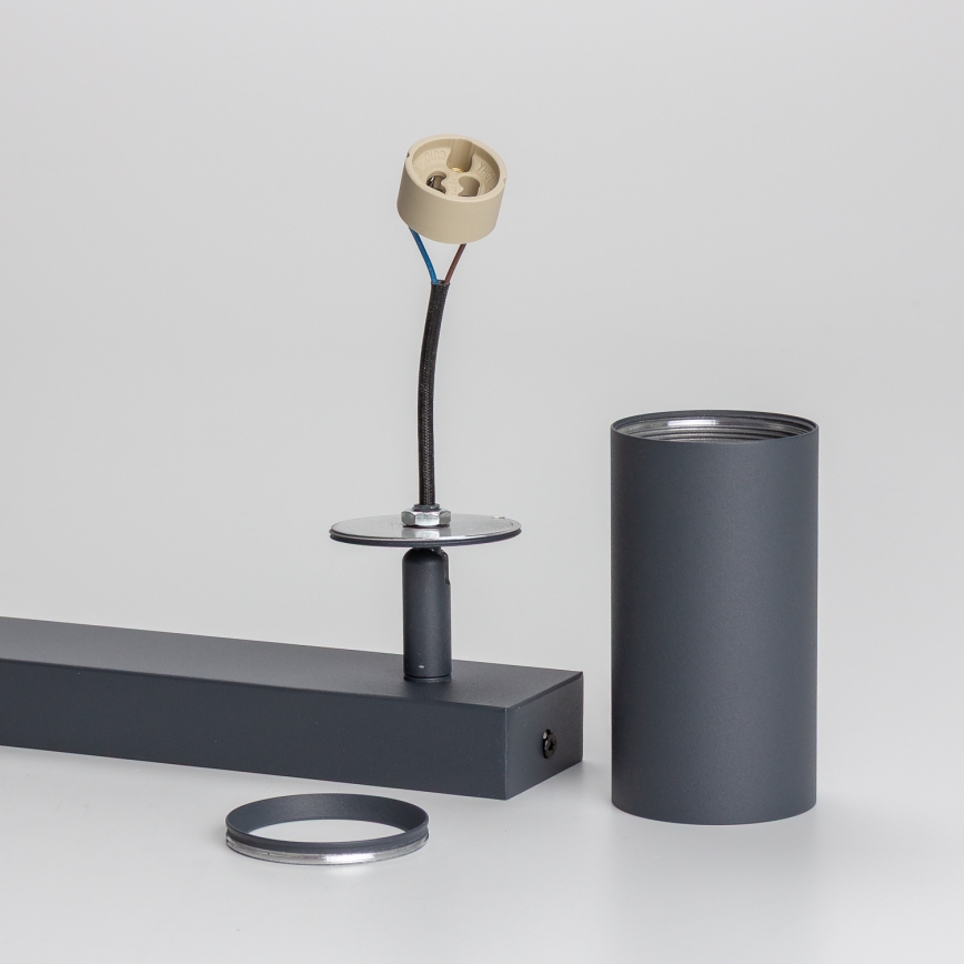 Brilagi - LED RGBW димируемо точково осветително тяло SELE 2xGU10/4,8W/230V 3000K антрацит + дистанционно управление