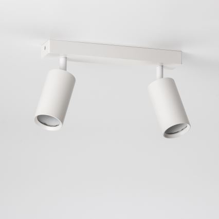 Brilagi - LED RGBW димируемо точково осветително тяло SELE 2xGU10/4,8W/230V 3000K бяло + дистанционно управление