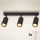 Brilagi - LED RGBW димируемо точково осветително тяло SELE 3xGU10/4,8W/230V 3000K черно/златно + дистанционно управление