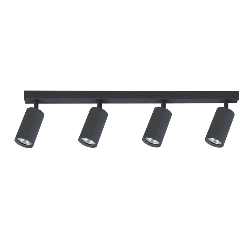Brilagi - LED RGBW димируемо точково осветително тяло SELE 4xGU10/4,8W/230V 3000K антрацит + дистанционно управление