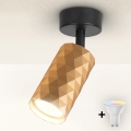 Brilagi - LED RGBW димируемо точково осветително тяло SELE DIAMANT 1xGU10/4,8W/230V златно + дистанционно управление