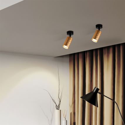 Brilagi - LED RGBW димируемо точково осветително тяло SELE DIAMANT 1xGU10/4,8W/230V златно + дистанционно управление