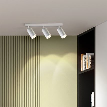 Brilagi - LED RGBW димируемо точково осветително тяло SELE DIAMANT 3xGU10/6W/230V 3000K Wi-Fi бяло