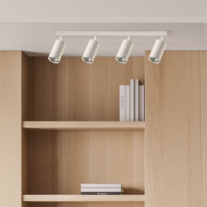 Brilagi - LED RGBW димируемо точково осветително тяло SELE DIAMANT 4xGU10/6,5W/230V 2700-6500K Wi-Fi бяло