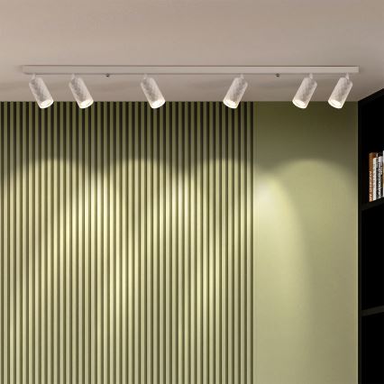 Brilagi - LED RGBW димируемо точково осветително тяло SELE DIAMANT 6xGU10/6,5W/230V 2700-6500K Wi-Fi бяло