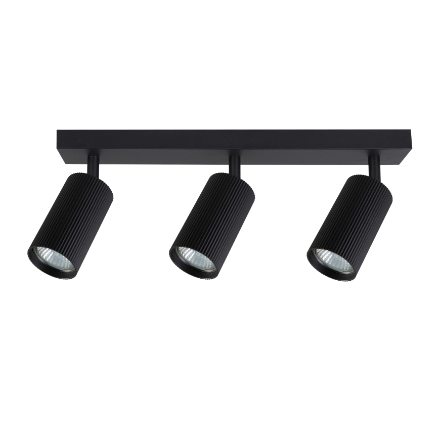 Brilagi - LED RGBW димируемо точково осветително тяло SELE MODERN 3xGU10/4,8W/230V 3000K черно + дистанционно управление