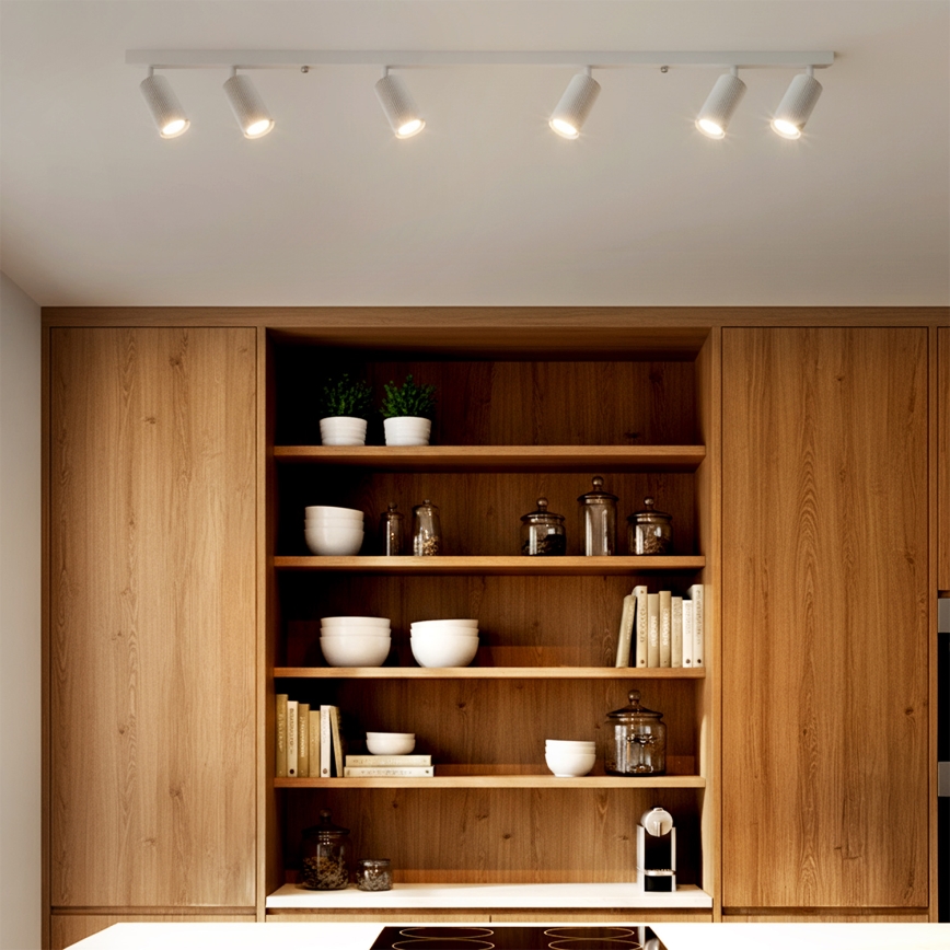 Brilagi - LED RGBW димируемо точково осветително тяло SELE MODERN 6xGU10/6,5W/230V 2700-6500K Wi-Fi бяло