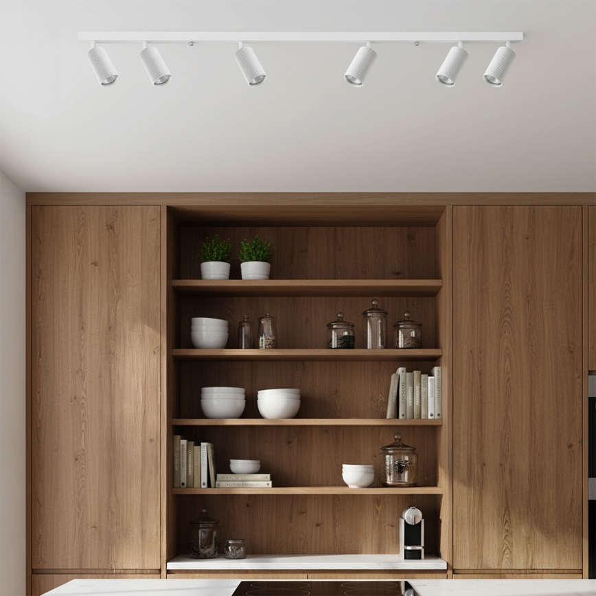 Brilagi - LED RGBW димируемо точково осветително тяло SELE MODERN 6xGU10/6,5W/230V 2700-6500K Wi-Fi бяло