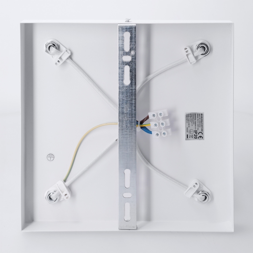 Brilagi - LED RGBW димируемо точково осветително тяло SELE SQUARE 4xGU10/6,5W/230V 2700-6500K бяло