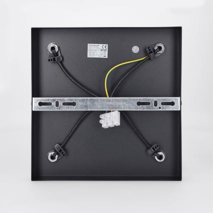 Brilagi - LED RGBW димируемо точково осветително тяло SELE SQUARE 4xGU10/6,5W/230V 2700-6500K черно/златисто