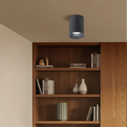Brilagi - LED RGBW димируемо точково осветително тяло TRINE 1xGU10/4,8W/230V 3000K антрацит + дистанционно управление