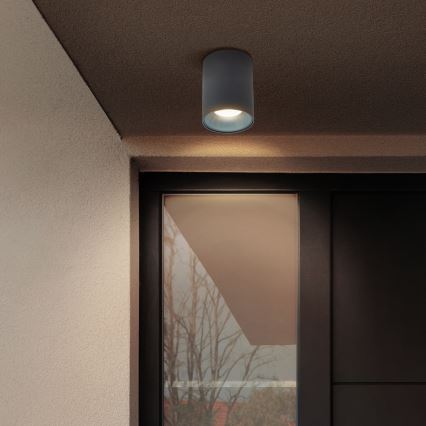 Brilagi - LED RGBW димируемо точково осветително тяло TRINE 1xGU10/4,8W/230V 3000K антрацит + дистанционно управление