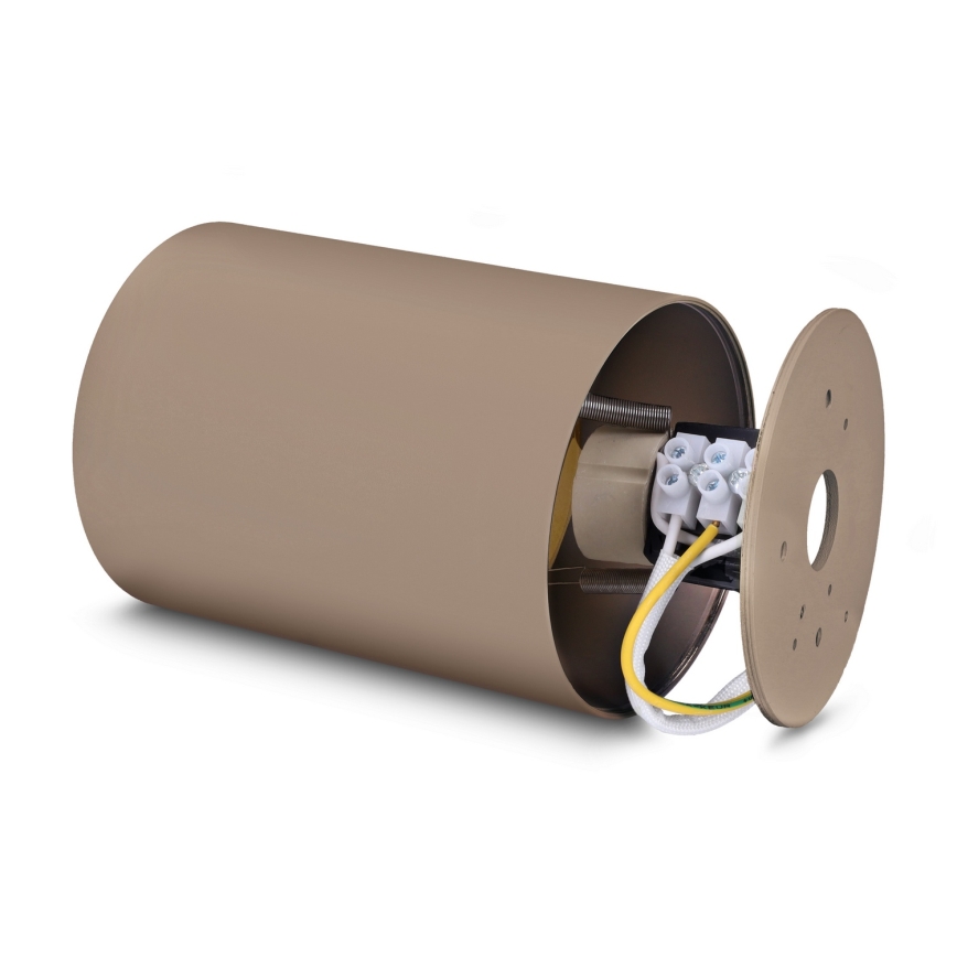 Brilagi - LED RGBW димируемо точково осветително тяло TRINE 1xGU10/4,8W/230V 3000K бежово/златно + дистанционно управление