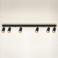 Brilagi - LED RGBW димируемо точково осветително тяло SELE 6xGU10/6,5W/230V 2700-6500K черно/златно