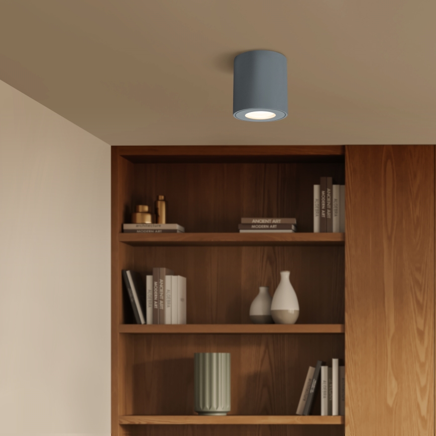 Brilagi - LED RGBW димируемо външно осветително тяло MIA 1xGU10/4,8W/230V 3000K 84x80 mm антрацит IP54 + дистанционно управление