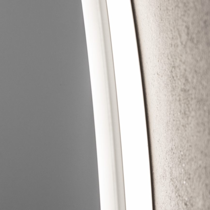 Brilagi - LED RGBW огледало за баня с подгряване CLARA PRO LED/19W/230V Ø 60 см IP44 CRI 90 димируемо + CCT + дистанционно управление