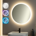 BRILAGI - LED RGBW отопляемо огледало за баня CLARA PRO LED/18,5W/230V Ø 60 cm IP44 CRI 90 с димиране + CCT