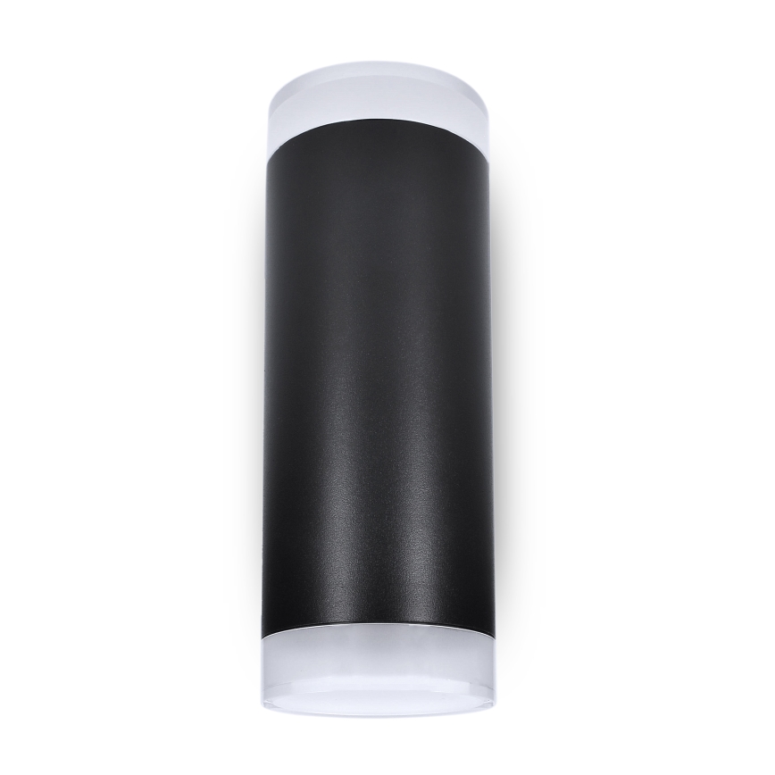 Brilagi - LED RGBW димируемо външно стенно осветително тяло MATERA 2xGU10/4,8W/230V 3000K IP54 черно + дистанционно управление