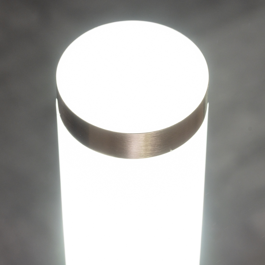 BRILAGI - LED RGBW димируема външна лампа ELIA 1xE27/6,5W/230V 2700-6500K IP44 Wi-Fi 100 см матов хром