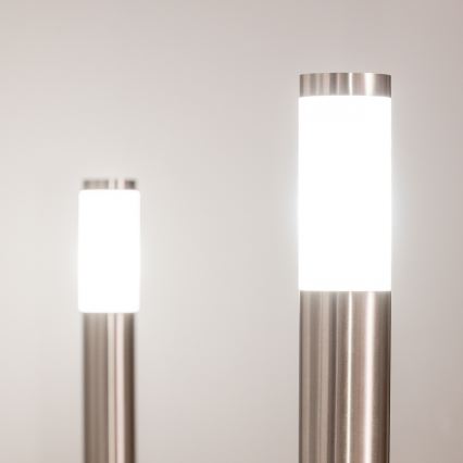 BRILAGI - LED RGBW димируема външна лампа ELIA 1xE27/6,5W/230V 2700-6500K IP44 Wi-Fi 100 см матов хром