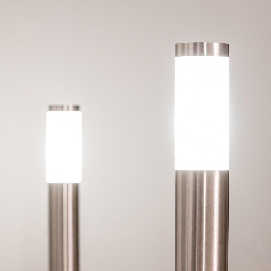 BRILAGI - LED RGBW димируема външна лампа ELIA 1xE27/6,5W/230V 2700-6500K IP44 Wi-Fi 100 см матов хром