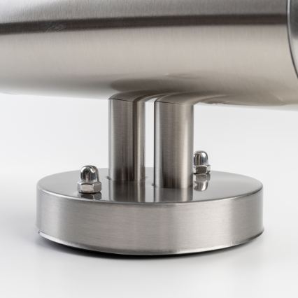BRILAGI - LED RGBW димируема външна стенна лампа ELIA 1xE27/6,5W/230V 2700-6500K IP44 Wi-Fi матов хром