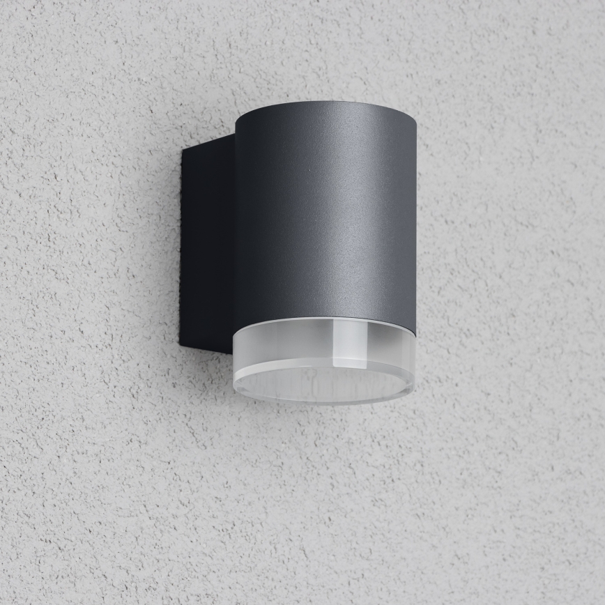Brilagi - LED RGBW Димируемо външно стенно осветително тяло MATERA 1xGU10/4,8W/230V 3000K IP54 антрацит + дистанционно управление