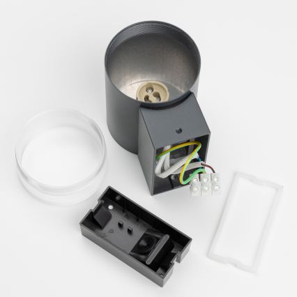 Brilagi - LED RGBW Димируемо външно стенно осветително тяло MATERA 1xGU10/4,8W/230V 3000K IP54 антрацит + дистанционно управление
