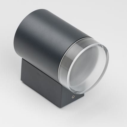 Brilagi - LED RGBW Димируемо външно стенно осветително тяло MATERA 1xGU10/6W/230V 3000K IP54 антрацит + дистанционно управление