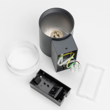 Brilagi - LED RGBW Димируемо външно стенно осветително тяло MATERA 1xGU10/6W/230V 3000K IP54 антрацит + дистанционно управление